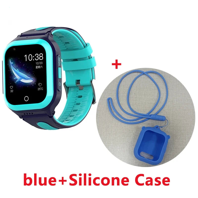 Wonlex KT24S 4G Kids Smart Watch GPS WiFi LBS Tracker – Video Camera Voice Chat GEO Fence for Children - I YAN