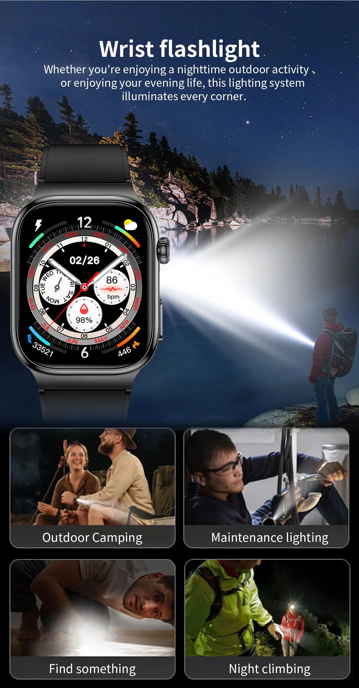 2025 New Precision detection ECG+PPG Uric acid Blood Fat SmartWatch Men Blood Pressure Blood oxygen Voice Call Health Smartwatch