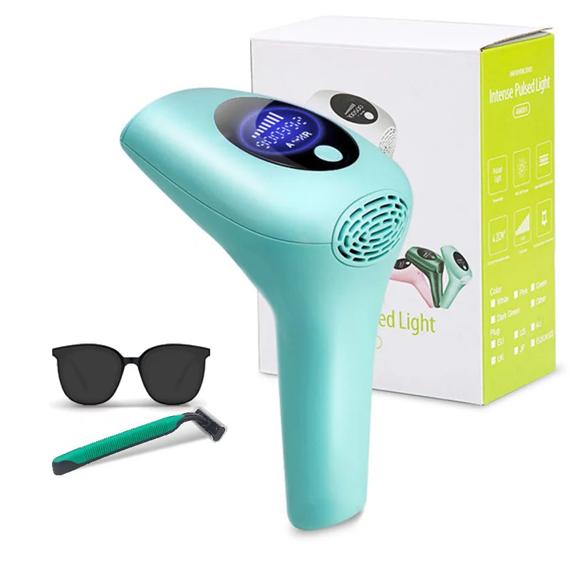 Vancostar Portable Laser Hair Removal Handset 900000 Flashes Painless Permanent Hair Remove for Women At-Home IPL Epilator
