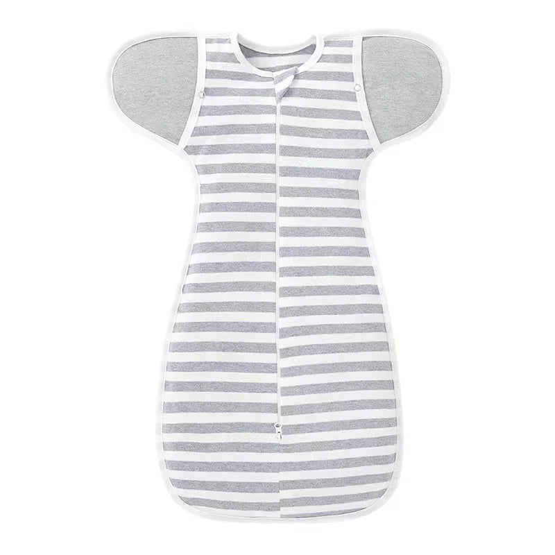 I YAN 100% cotton newborn swaddle sleepsack for 0-6 months, soft baby blanket and muslin swaddle set for newborns.