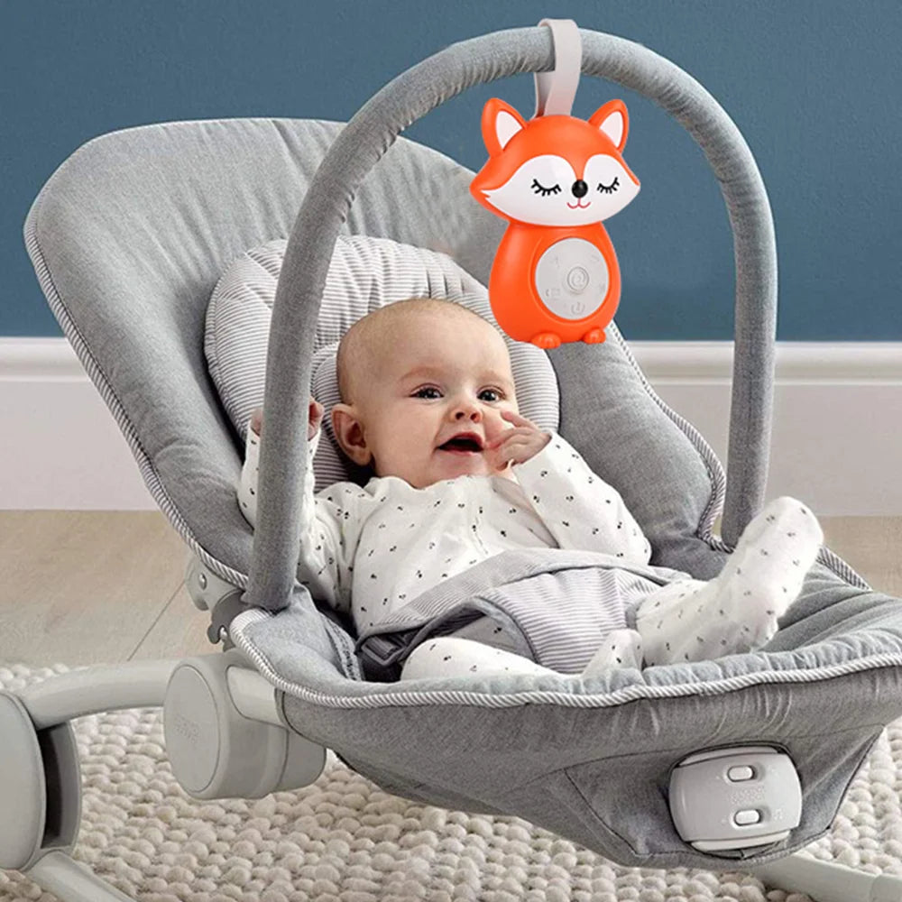 Portable White Noise Machine Baby Soother with 5 Light Music for Toddlers Timed Shutdown Sleep Sound Machine