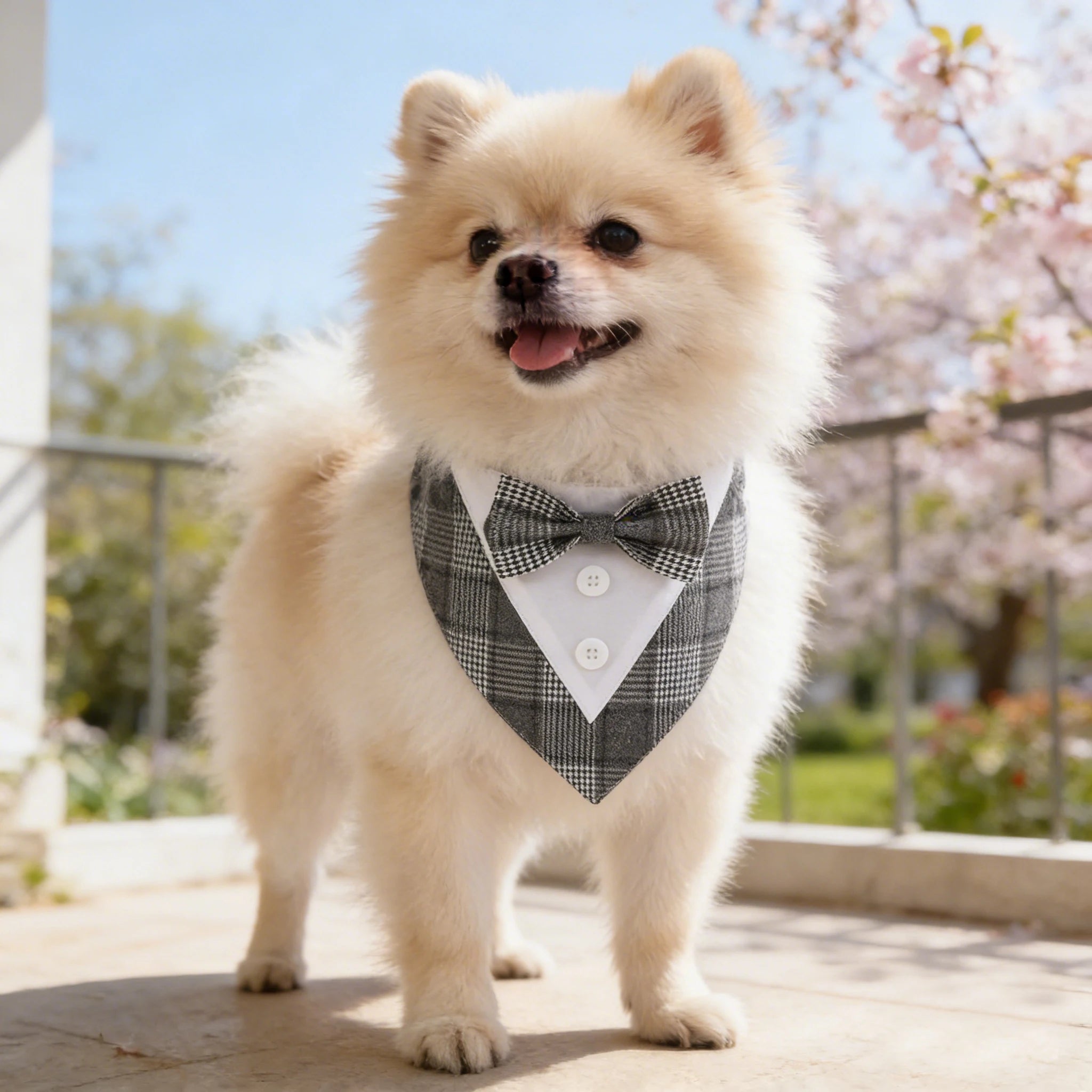 Sucado Pet Bandana Wedding  Dog Collar Triangle Scarf Bow Tie Party