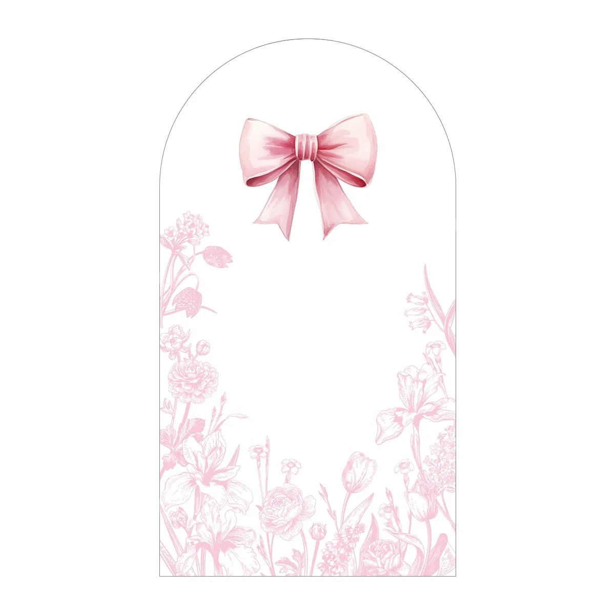 VIKAMA Butterfly Flower Arch Backdrop Cover Birthday Party Wedding Event Baby Christening Arch Backdrop Photography Props