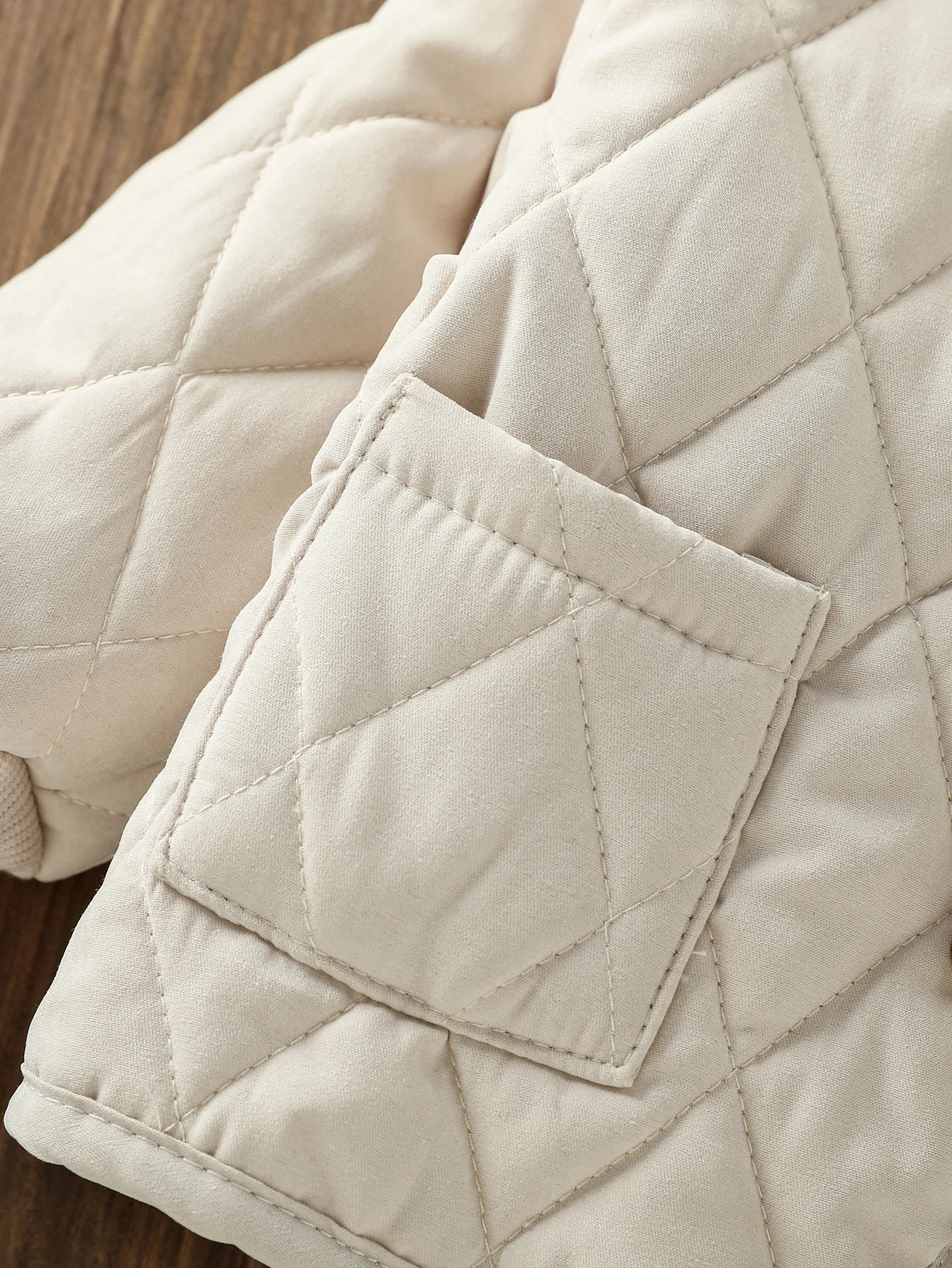 Baby Cotton-Padded Jacket Cardigan Solid Casual Hooded Coat Clothing 2025 Winter New Style Jacket Thicken Warm 1-3Y