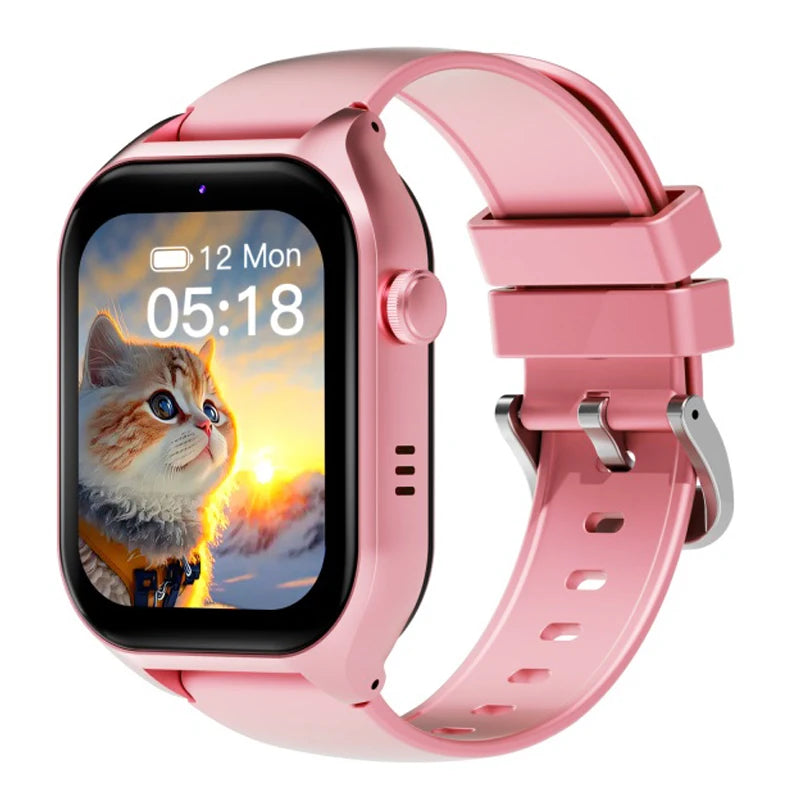 New Smart Watches 4G Kids GPS AGPS LBS SOS Music Playback Camera Smartwatch Waterproof Video Call 800mAh Boy Girl Children Gift