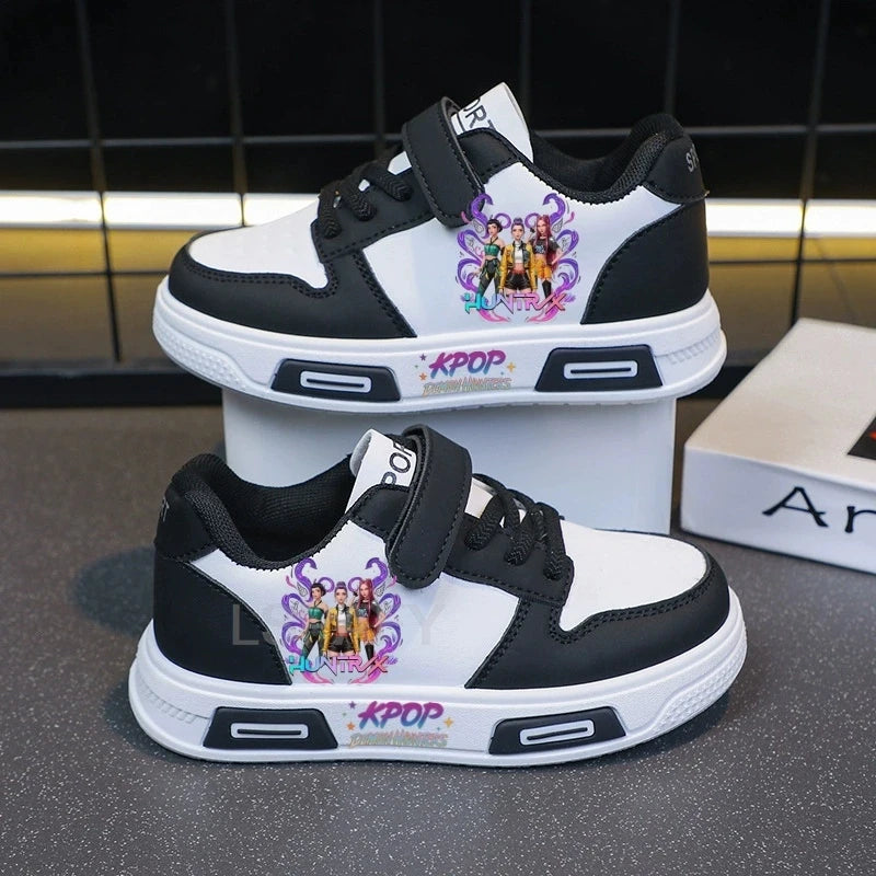 Hot Children's Fashion Casual Shoes Kids Student New Design White Sport Shoes Boys Girls Anti-slip Outdoor Breathable Sneakers