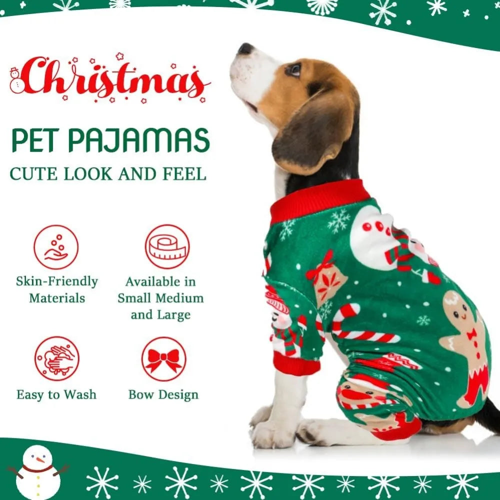 Cozy Velvet Pajamas for Dogs: Perfect Holiday Outfit for Winter