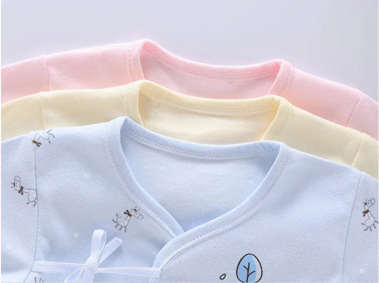 Newborn Baby Clothing Set 7-Piece – Soft Cotton Cartoon Outfit Gift - I YAN