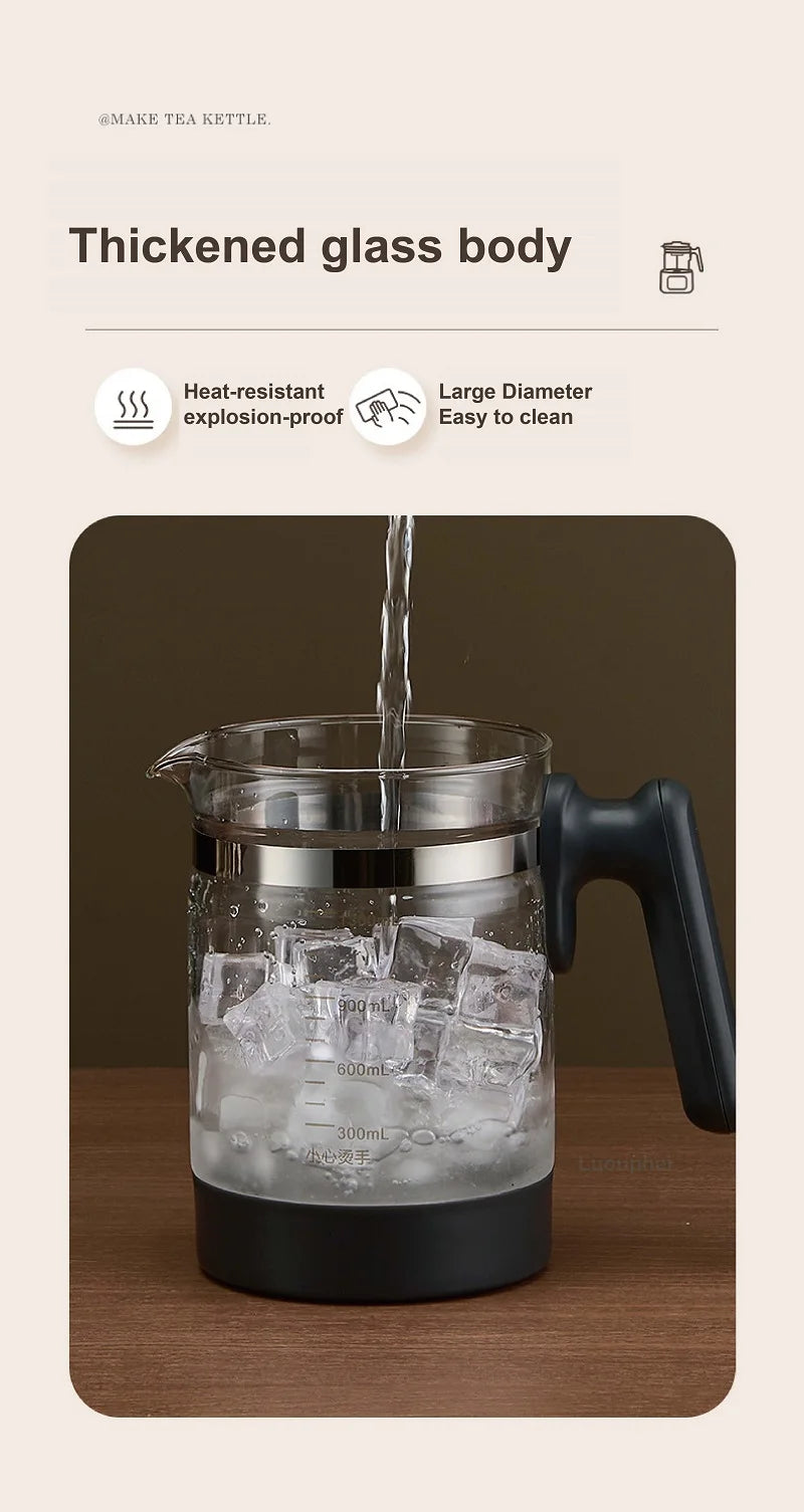 1.3L Tea Maker Baby Constant Temperature Milk Regulator Steam Spray Office Tea Kettle Multifunctional Electric Kettle 220V