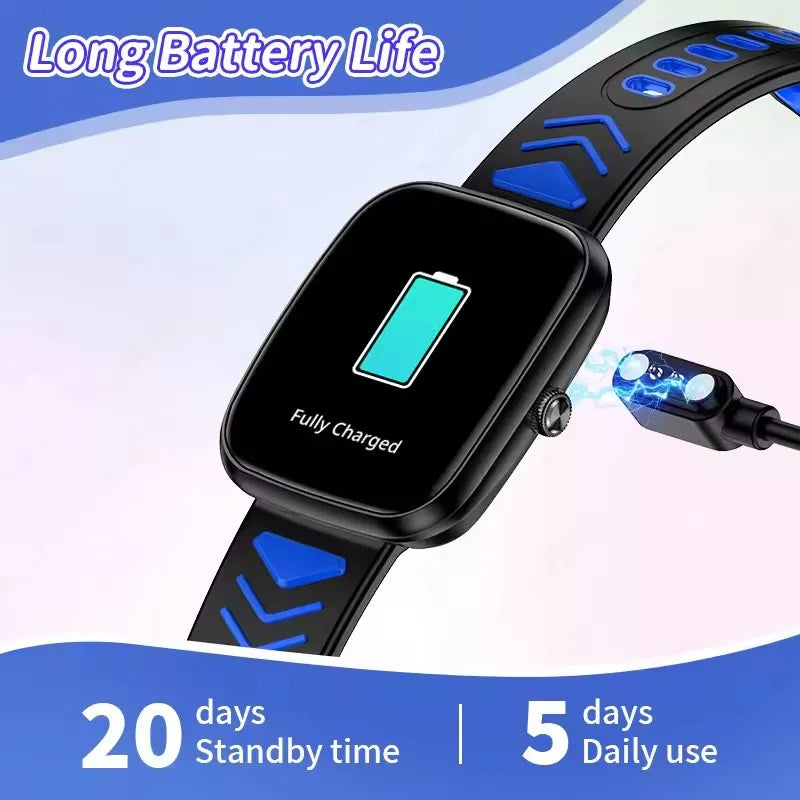 Kids Smartwatch Teenage Pedometer Sports Children Smartwatch – Wireless Calling Student Gift for Boys & Girls - I YAN
