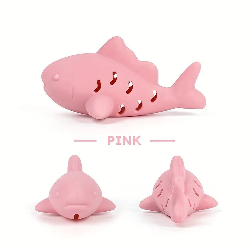Interactive cat and dog toy by I YAN with durable, bite-resistant design for hiding food and teeth grinding entertainment for small pets.
