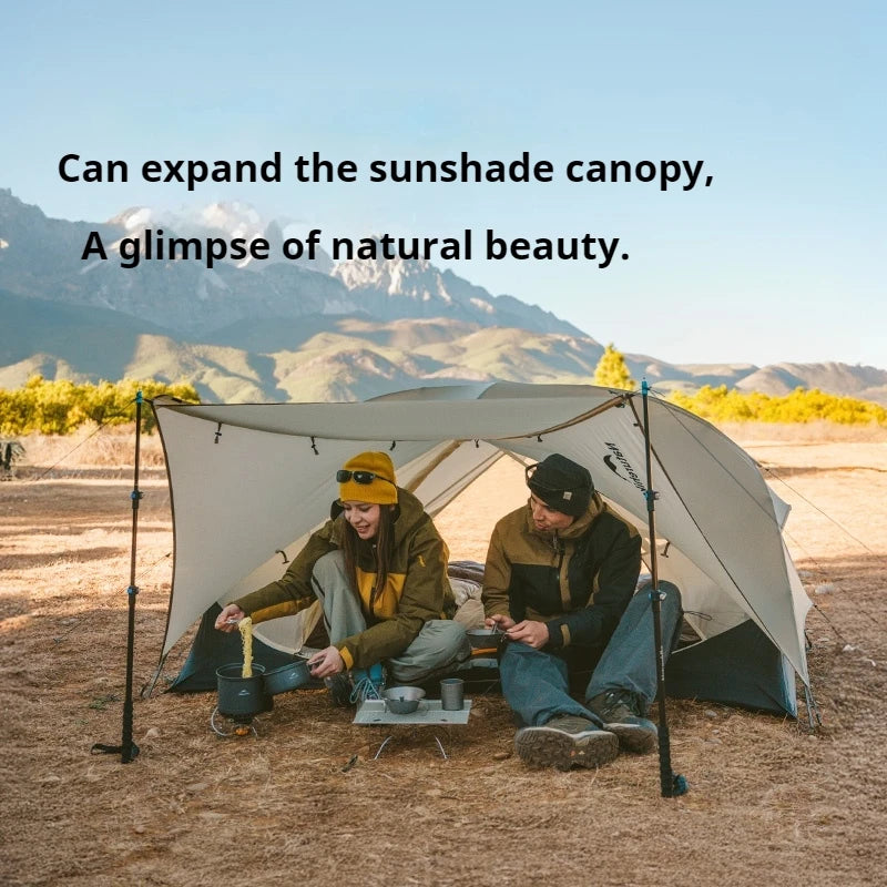 Naturehike 2025 Mongar UL Camping Tent 1-2 People 15D Nylon 3 Season Tent Waterproof Ultralight Portable Outdoor Tent With Mat