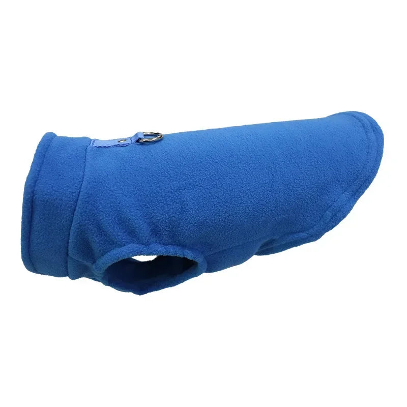 Winter Warm Dog Clothes Pet Jacket Vest with D-Ring For Small Dogs Cats Clothing French Bulldog Costumes Chihuahua Coat