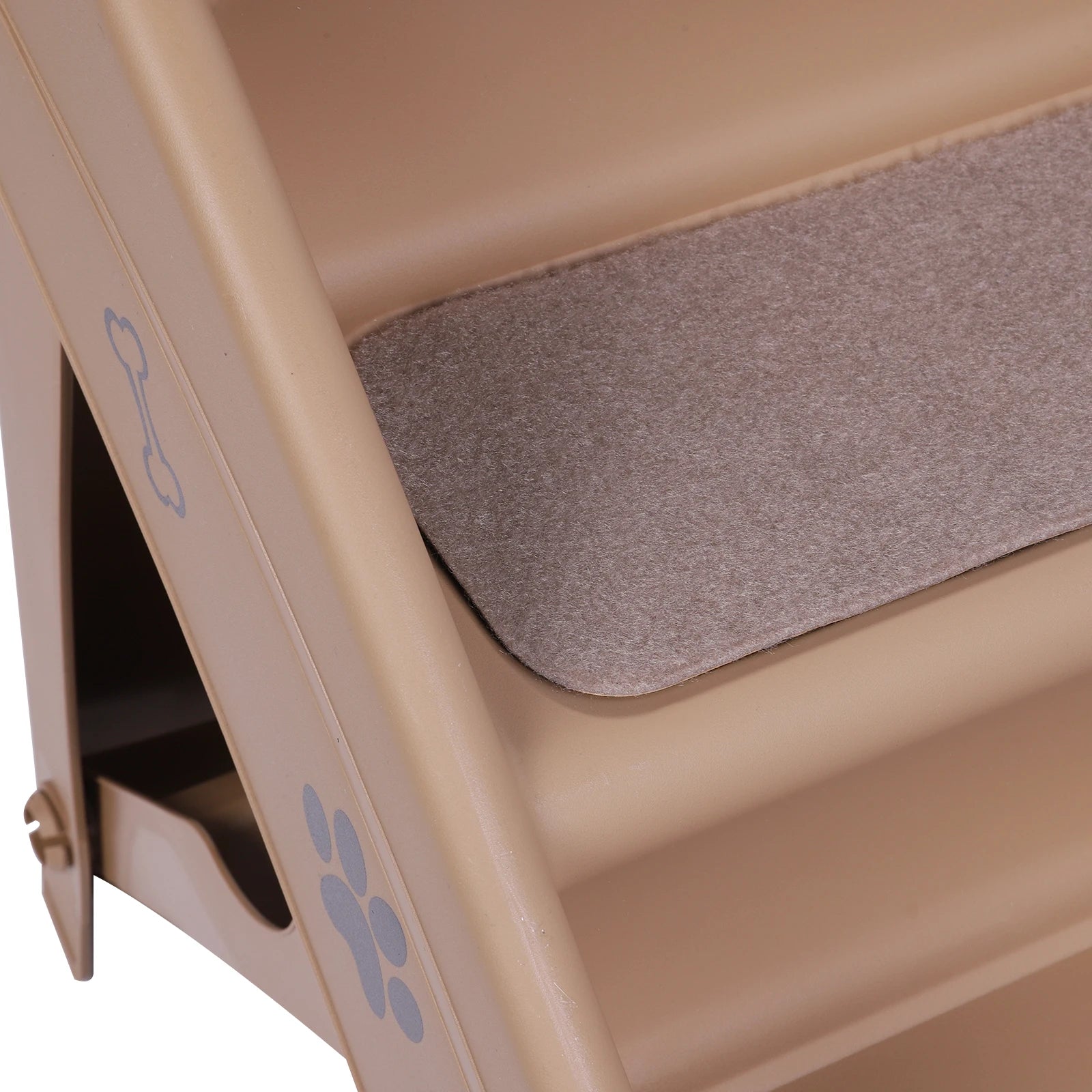 4-Step Pet Dog Stairs Folding Cat and Dog Steps Nonslip Dog Stairs Ramp Sofa Ladder Pet Furniture for High Bed Chair Couch Sofa