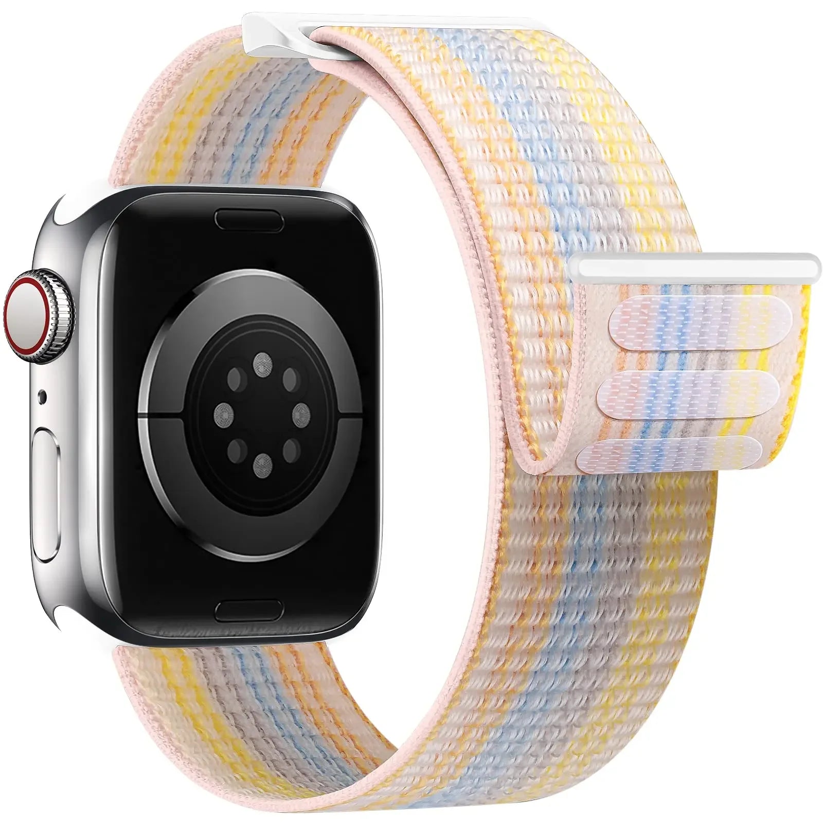 Nylon Strap for Apple Watch 10 42mm 46mm Ultra 2 49mm Breathable Replacement Wristband for IWatch 9 8 7 6 5 4 3SE 45mm 41mm 44mm