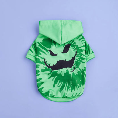 Pet Dog Cat Halloween Hoodies Scary Pumpkin Face Shirt Dog Sweatshirts Apparel Comfortable Pet Turtleneck Puppy for Halloween  H