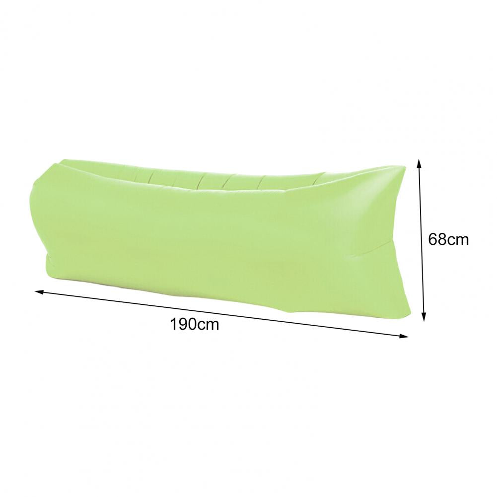 Inflatable Sofa Cushion Camping Air Tent Bed Sleeping Bag Portable Outdoor Durable Lazy Beach Air Mattress Folding Lounger Chair