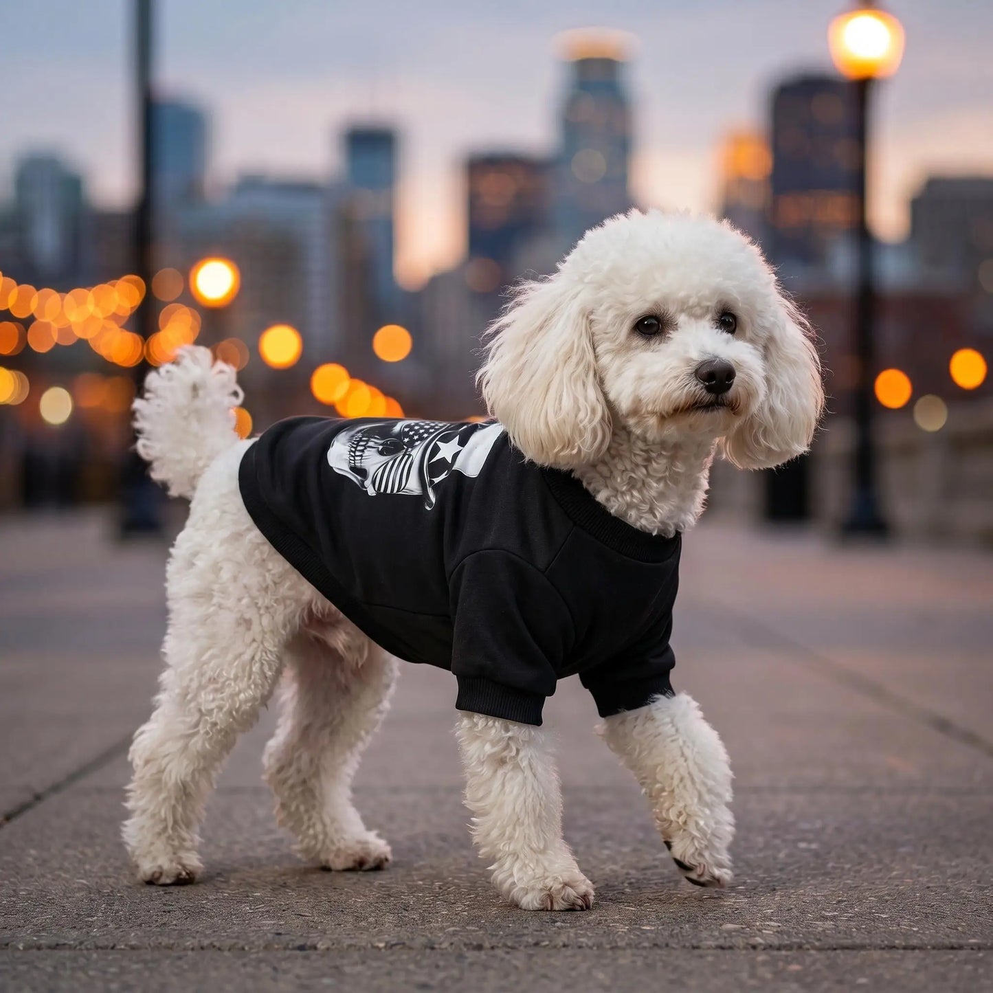 Halloween Dog Sweatshirt Pet Clothes Black Small Medium Dogs Cats Outfits Halloween Party Costume Holiday Dog Shirts Pet Apparel