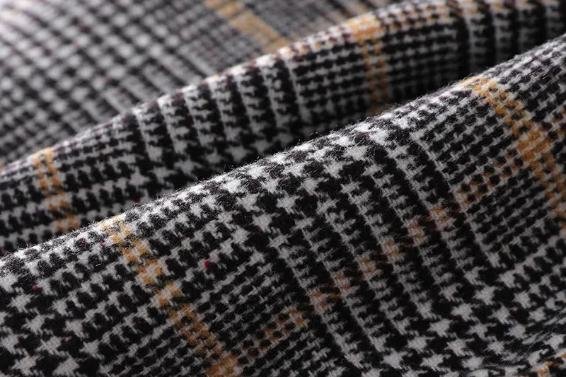 New Spring Autumn Boys Coats Long Style Grid Design Handsome Trench Coat For Kids 2-6 Years Old British Style Jacket