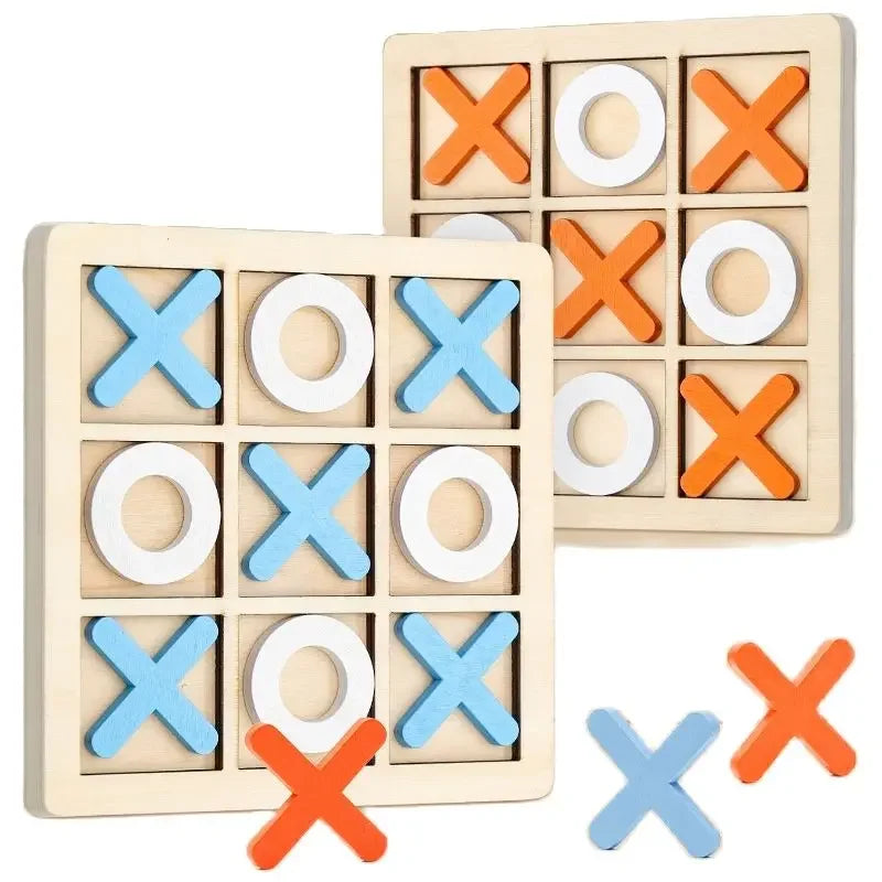 Montessori Wooden Mini Chess Puzzle – Brain Training Game for Kids - I YAN