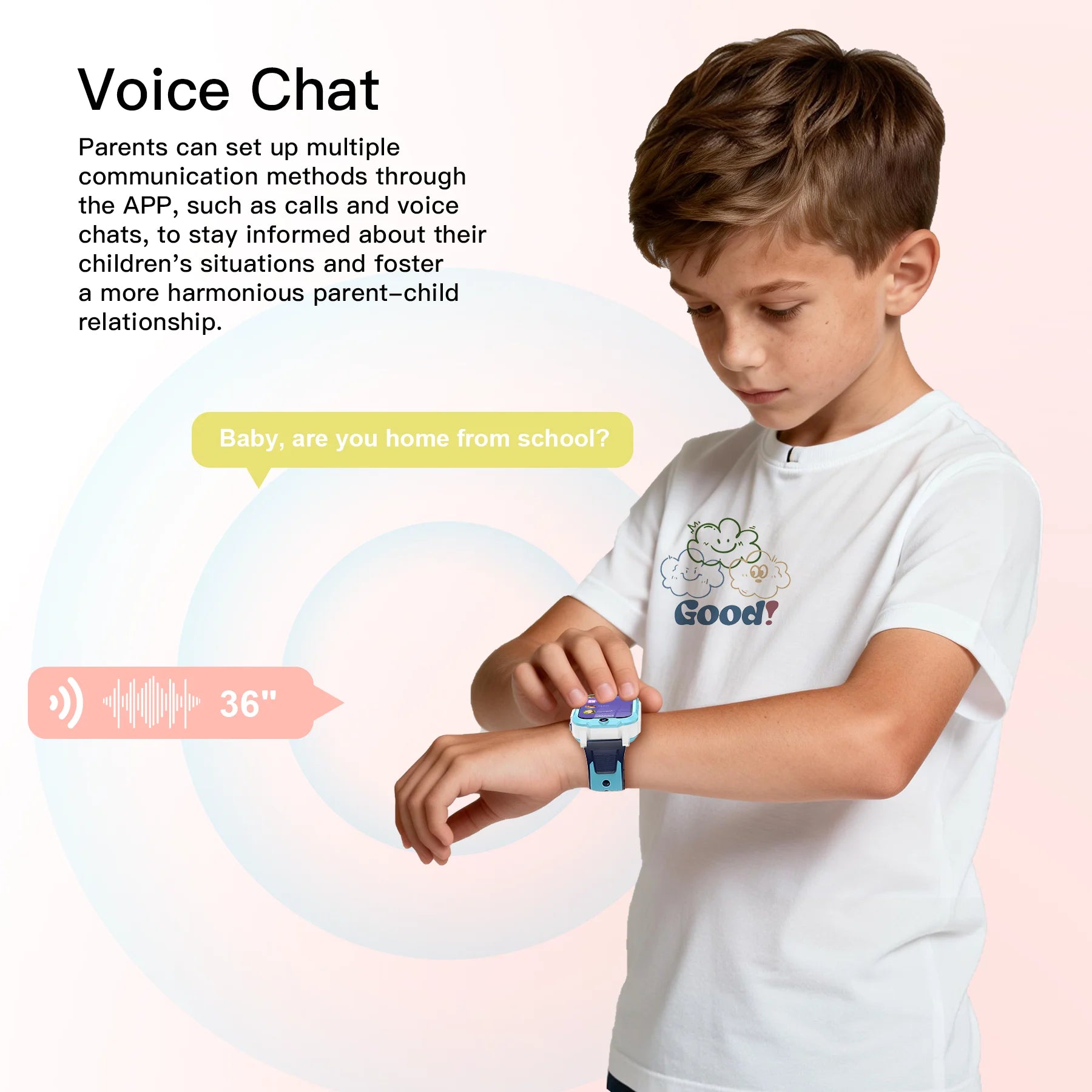 Z40 Pro Kids Smart Watch Waterproof 4G Video Monitor Tracker – SOS GPS Location Digital Watch Children's Gift - I YAN