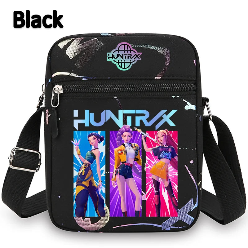 New⭐️KPOP Demon Hunters Crossbody Phone Bag Single Shoulder Pouch Coin Wallet Purse Warriors Handbag Fans Gril Gifts