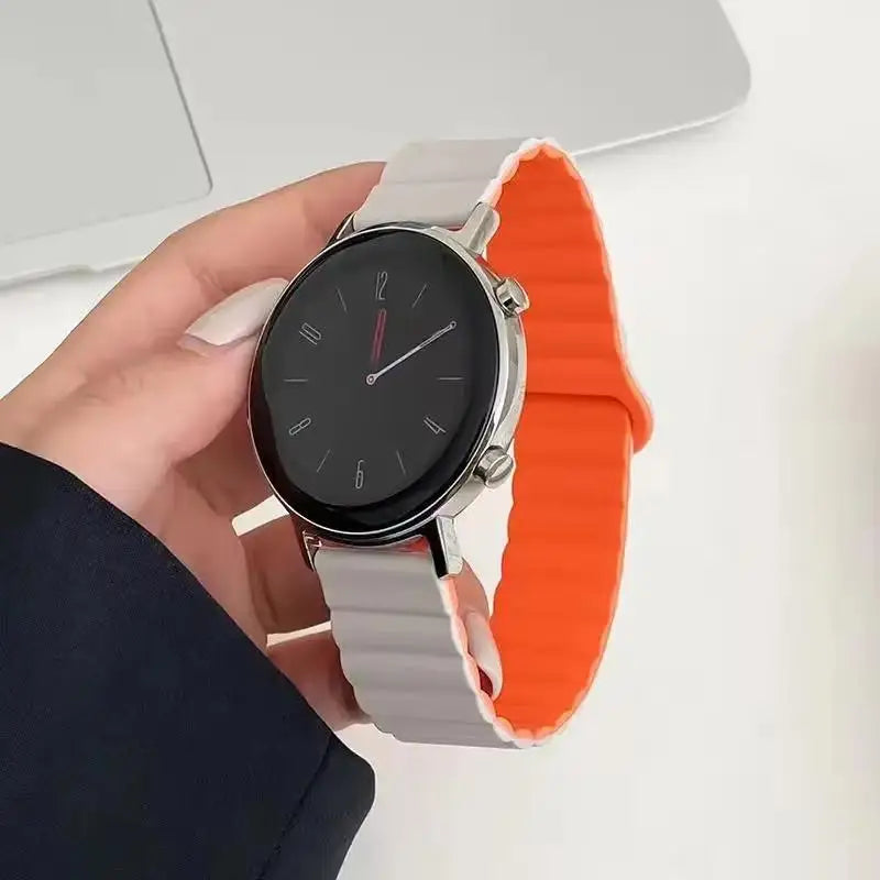 Magnetic Loop band For Amazfit GTS4/2/3/3pro/GTS2 Mini/GTR 4 42mm/47mm/GTR2/2e/stratos 20mm 22mm belt bracelet Amazfit bip strap