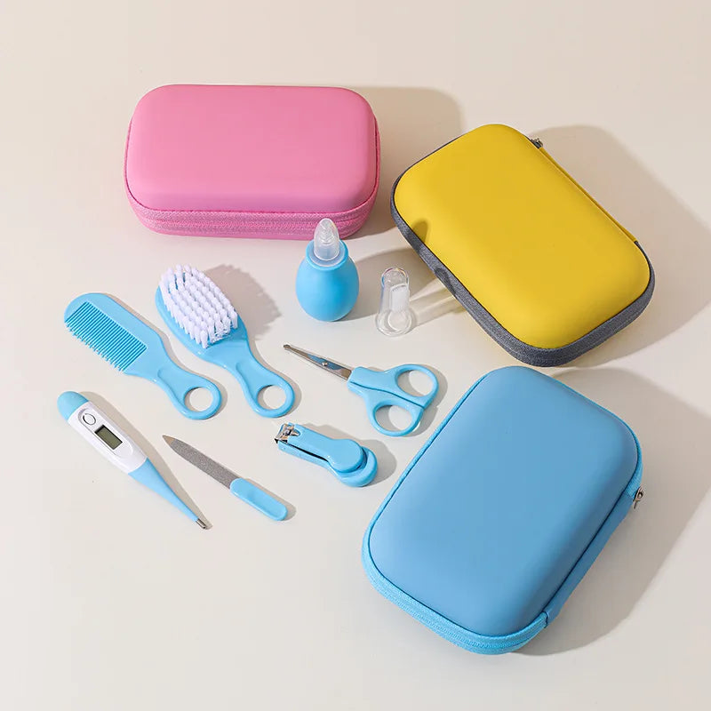 Baby Care Kit 8-Piece Set – Newborn Grooming & Healthcare Gift - I YAN