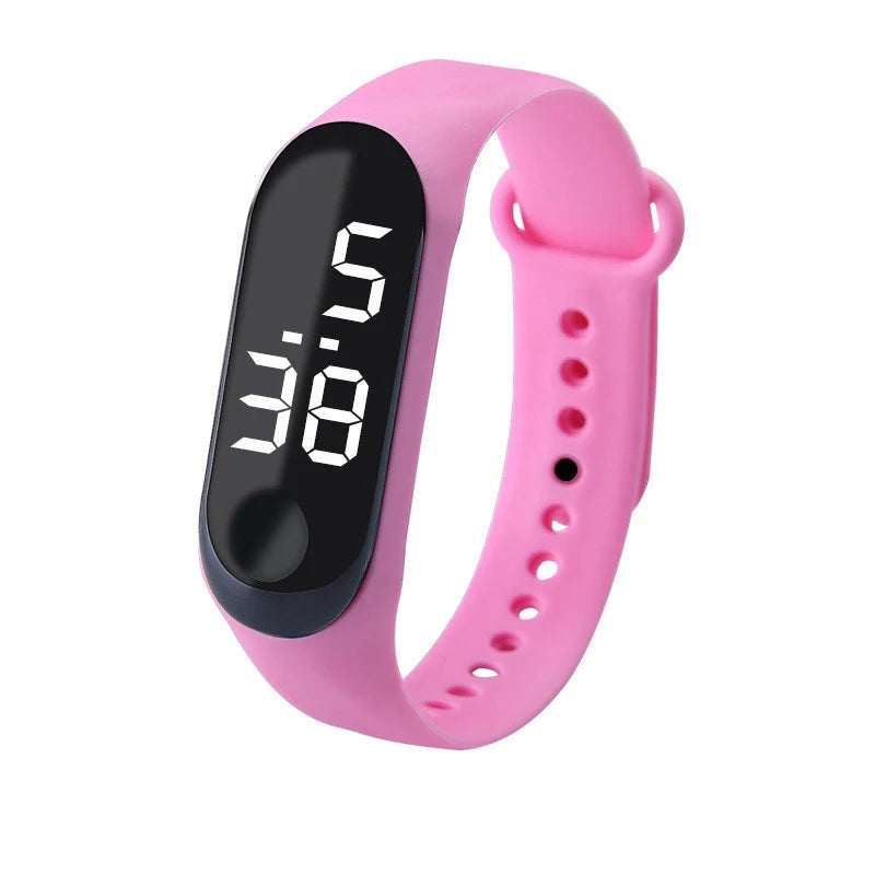 Fashion Digital Children's Watch Touch LED – Waterproof Sport Wristband Bracelet for Girls & Boys - I YAN