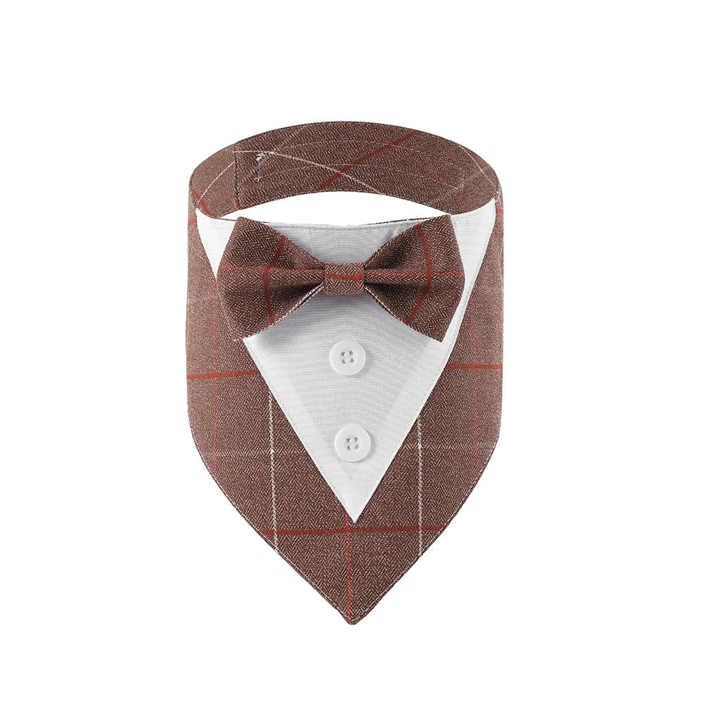 Sucado Pet Bandana Wedding  Dog Collar Triangle Scarf Bow Tie Party