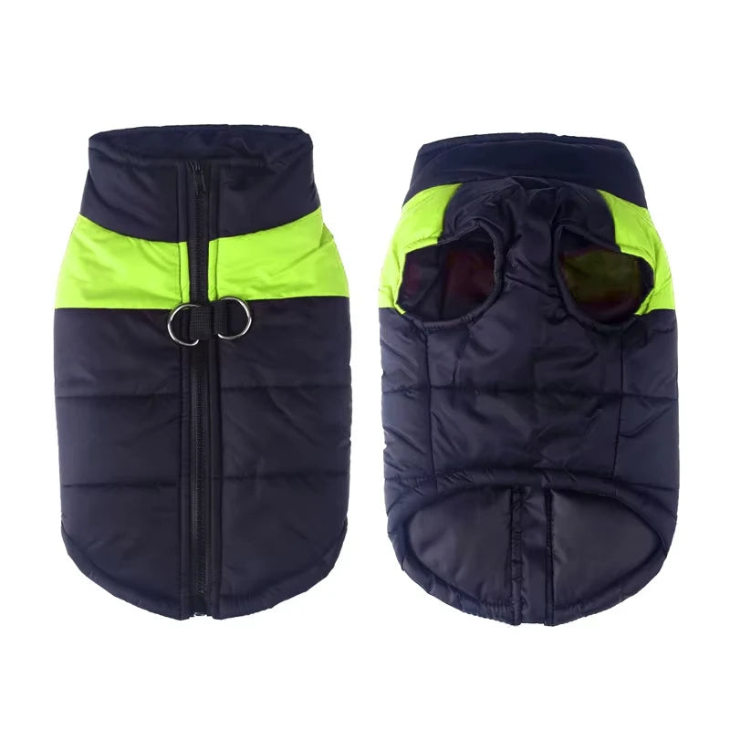 Waterproof Winter Dog Coat – Warm Vest Jacket for Small to Large Dogs