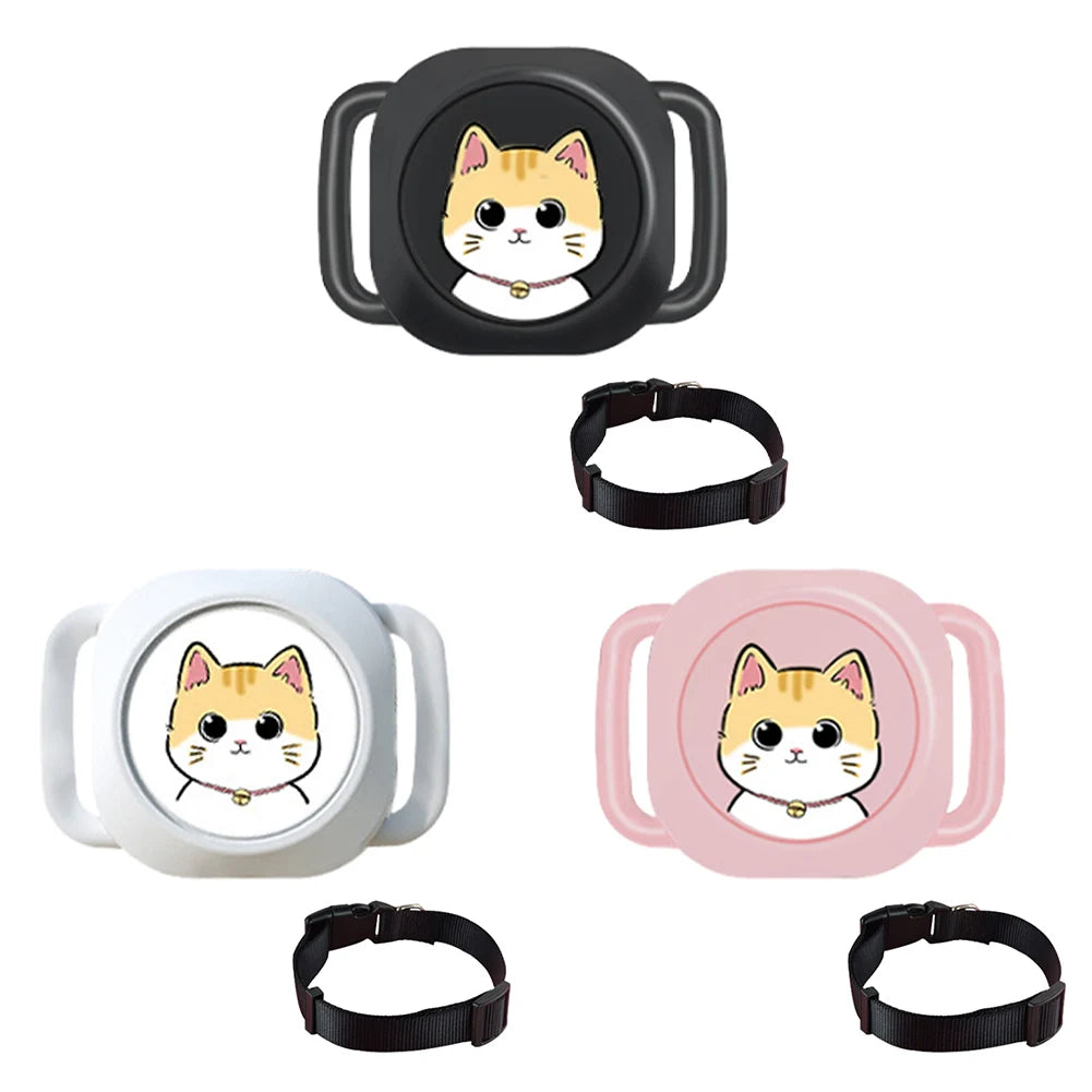 Pet Anti-Lost GPS Tracker BT Real-time Tracking Dog Cat Collar Find Device Anti-Lost GPS Tracker Locator Finder for Dogs Cats