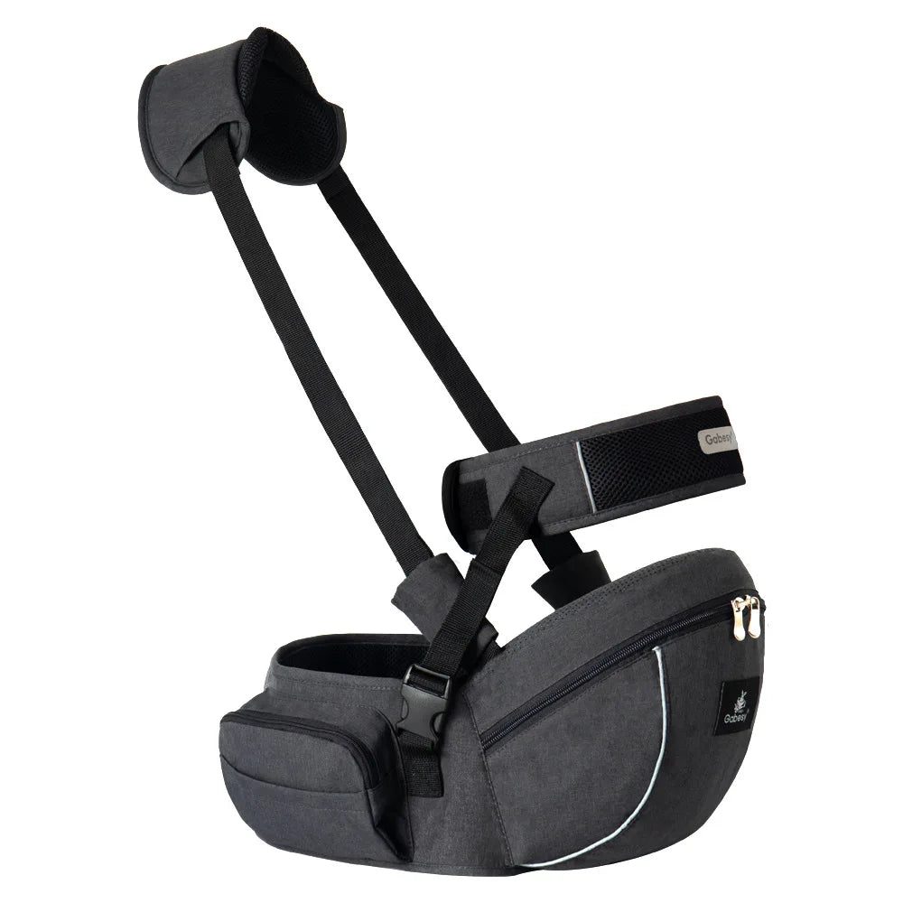Ergonomic Baby Carrier with Hip Seat – Front Facing Kangaroo Sling & Waist Stool - I YAN