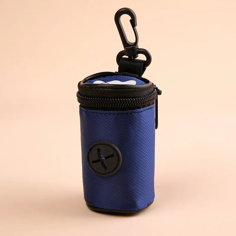 I YAN pet dog poop bags with holder, outdoor waste disposal bags for walks and hikes, durable and handy for cleaning up after dogs.