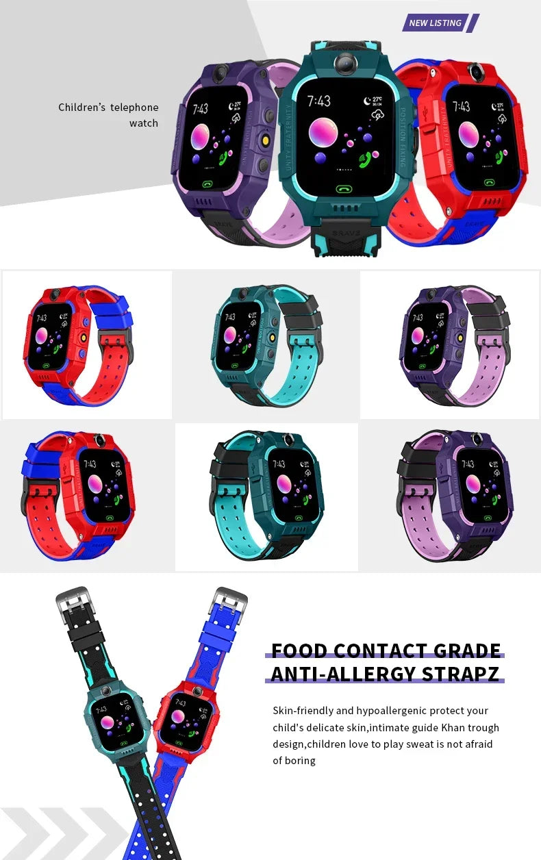 VIVO 4G Kids Smart Watch Mini Kids Phone with Call SOS Camera 3 in 1 Cartoon Watch Girl Boy Birthday Christmas Gift 2026New