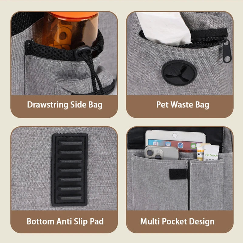 Expandable I YAN cat carrier backpack with shade cover and breathable mesh, designed for travel with cats and small dogs
