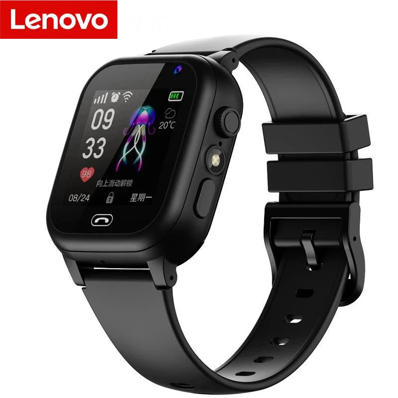 Lenovo Kids Smart Watch Waterproof SOS SIM Card Call GPS – Camera Smartwatch for Boys & Girls iOS Android 2026 - I YAN
