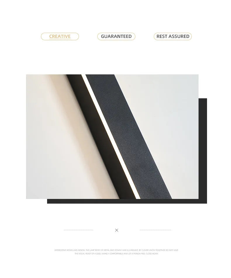 Waterproof Wall Light Outdoor Garden Wall lamps LED Lights Modern Nordic  Living Room TV Background IP65 110/220v Wall washer