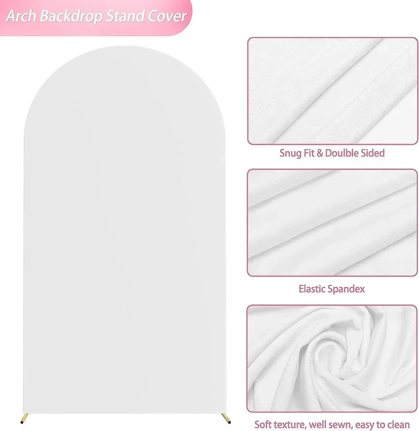 Mehofond Custom 2-Sided My Baptism God Bless First Communion Party Girl Baby Shower Cover Chiara Arch Background Decor Backdrop