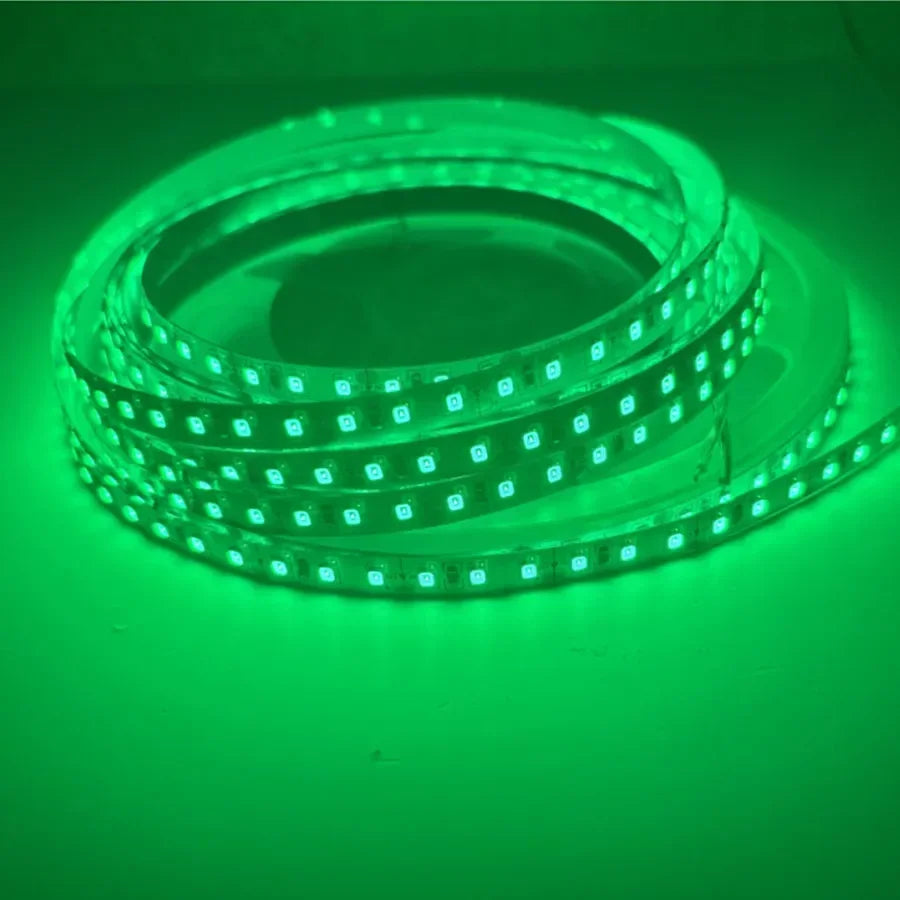 120LEDs/m DC12V 24V Home Lamp Strip 2835 LED Strip Decor Red Ice Blue Green Yellow Pink Flexible And Cuttable 2835 Soft Lamp Bar