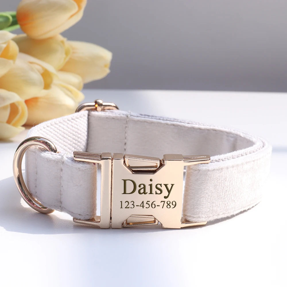 Personalized Dog Collar Customized ID Name Tel Engraving for Small Medium Large Dogs Walking Chihuahua Accesorios