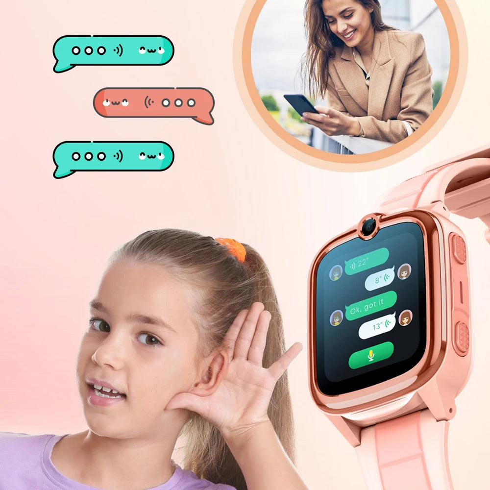 VALDUS 2025 New VK59 4G Kids Watch HD Video Call SOS 0.3 Mpix Camera SIM Card WIFI GPS Positioning Children Smartwatch Boys Gift