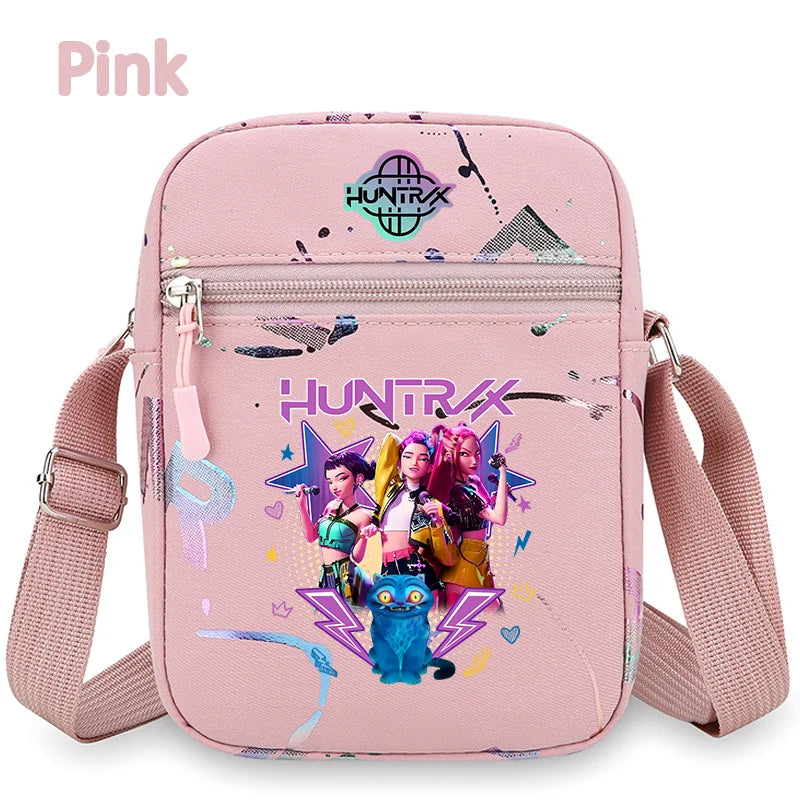 New⭐️KPOP Demon Hunters Crossbody Phone Bag Single Shoulder Pouch Coin Wallet Purse Warriors Handbag Fans Gril Gifts