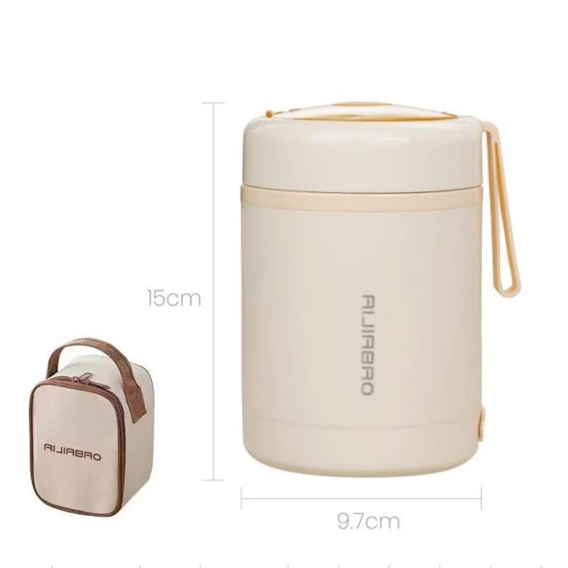 600ML Portable USB Electric Heating Lunch Box Stainless Steel Food Warmer for Picnic Milk Drink 5V 12V 24V Food Heater