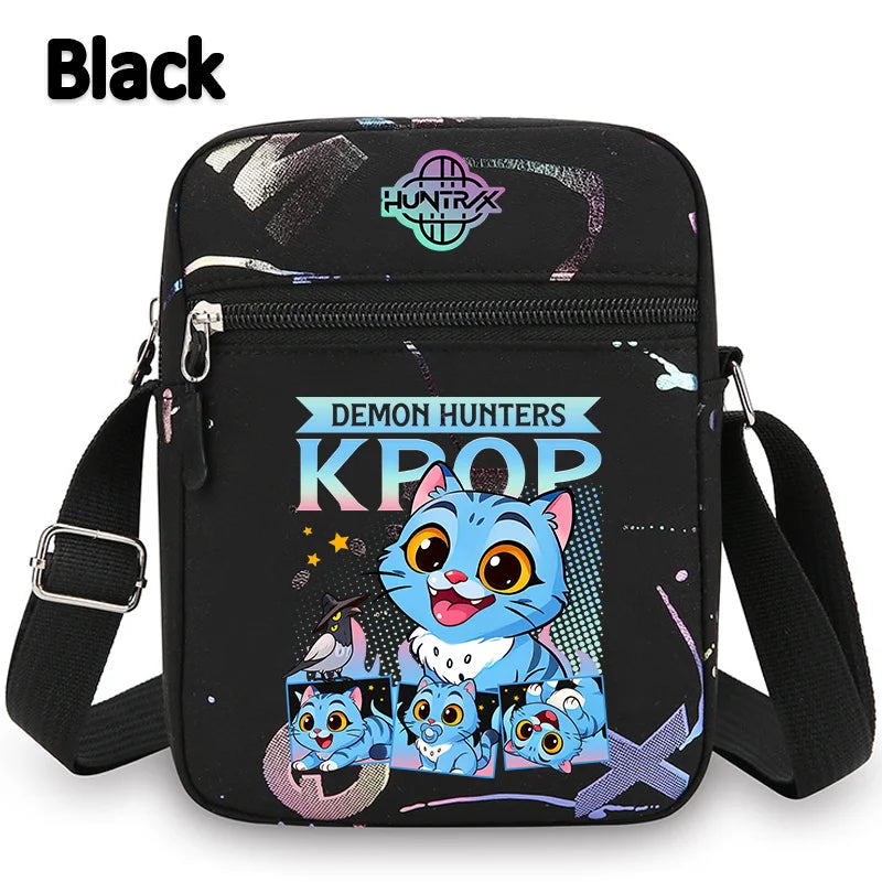 New⭐️KPOP Demon Hunters Crossbody Phone Bag Single Shoulder Pouch Coin Wallet Purse Warriors Handbag Fans Gril Gifts