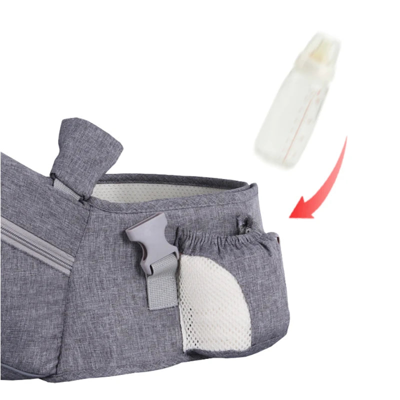 Ergonomic Baby Carrier with Hip Seat – Front Facing Kangaroo Sling & Waist Stool - I YAN