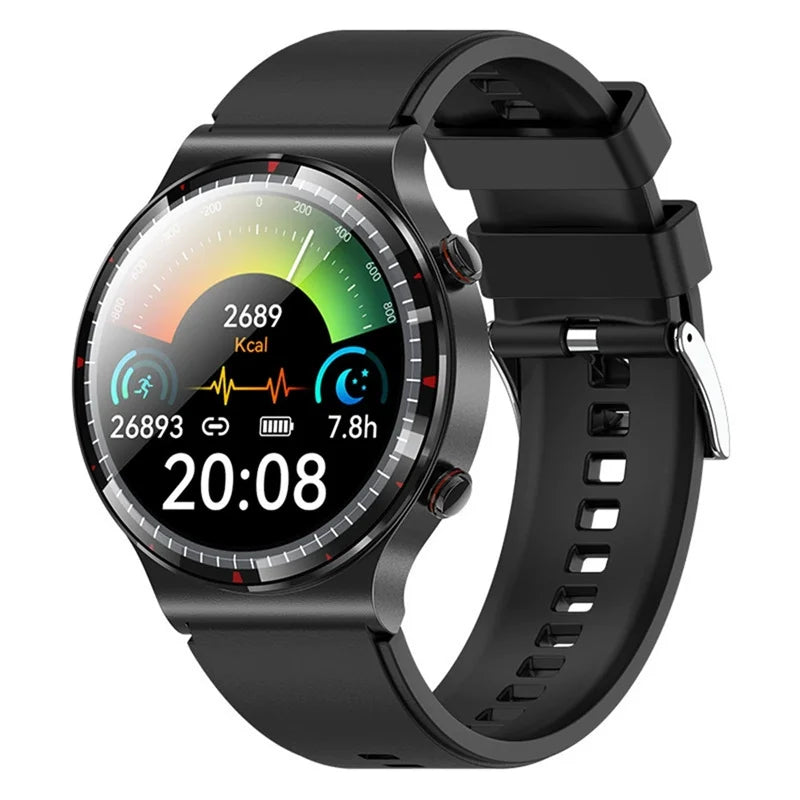 G08 Pro Men Amoled Smart WatchMedical Grade ECG Health Monitoring Heart Rate Blood Pressure Fitness Sport Smartwatch