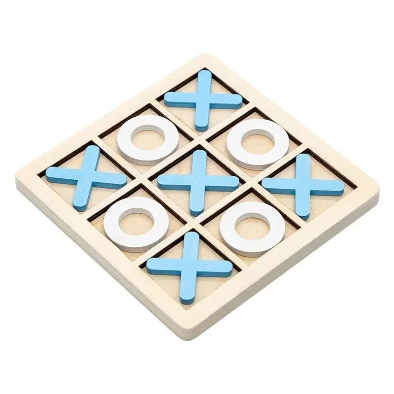 Montessori Wooden Mini Chess Puzzle – Brain Training Game for Kids - I YAN