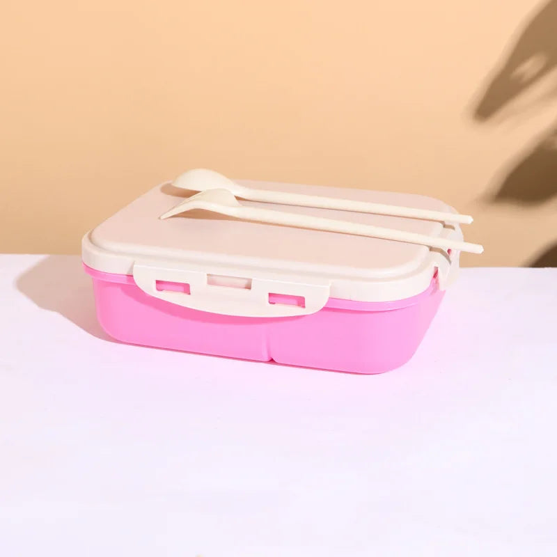 Anime Demon Hunters lunch box by I YAN, large capacity food storage container for kids' school and picnic meals.