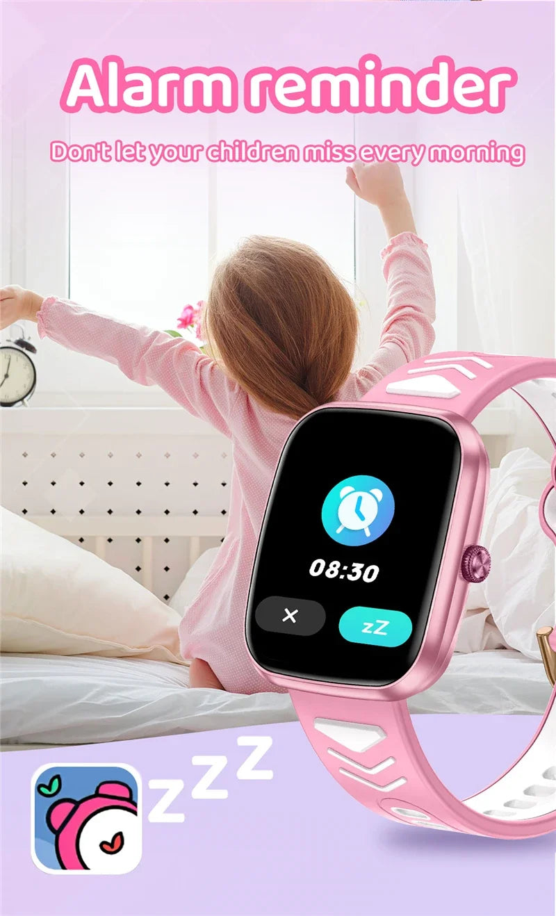 Kids Smartwatch Teenage Pedometer Sports Children Smartwatch – Wireless Calling Student Gift for Boys & Girls - I YAN
